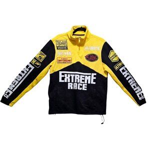 R3bel Extreme Race Half Zip Size M Yellow & Black